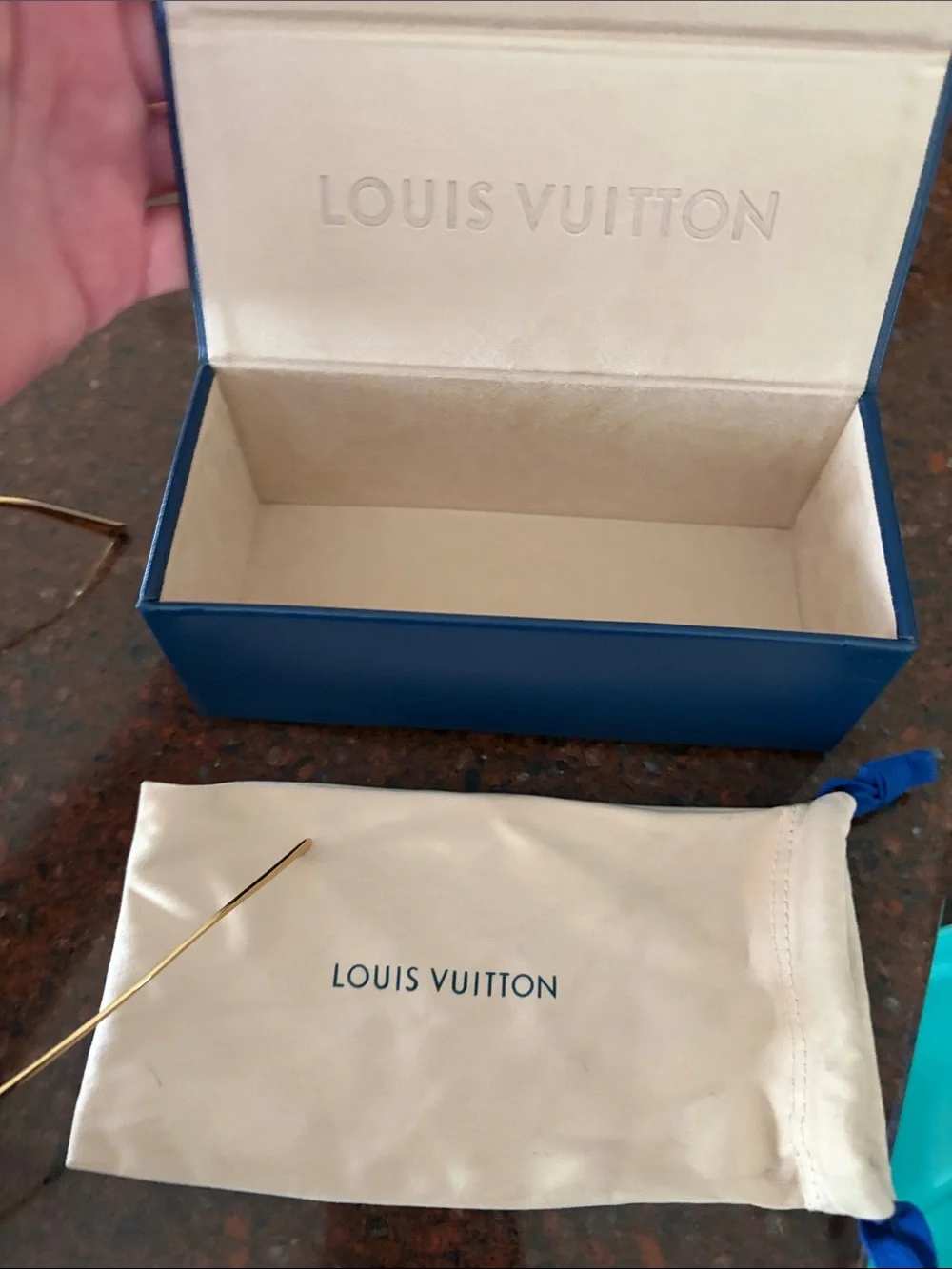 Louis Vuitton Gold Frame Brown Shield Sunglasses in PRICE NONNEGOTIABLE
